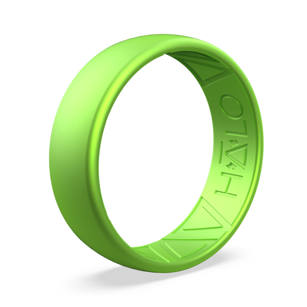 Neon green silicone ring discount