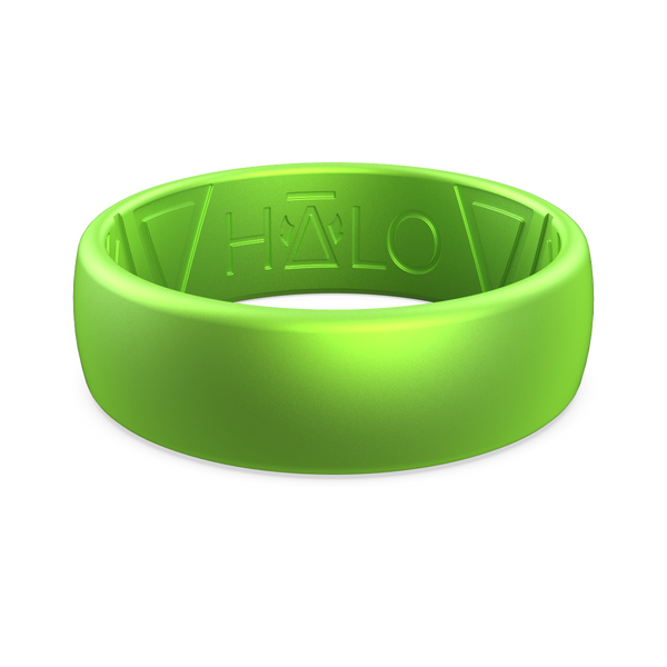 My HALO Ring Green Leaf Bright Green Silicone Ring MyHaloRing