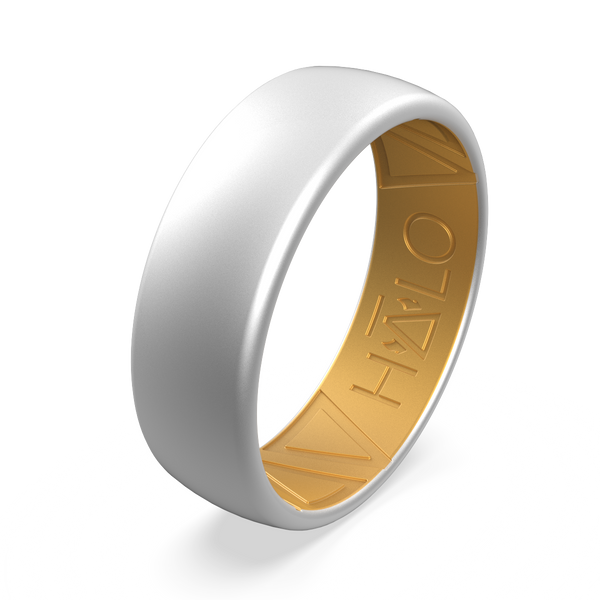 White silicone ring 2025