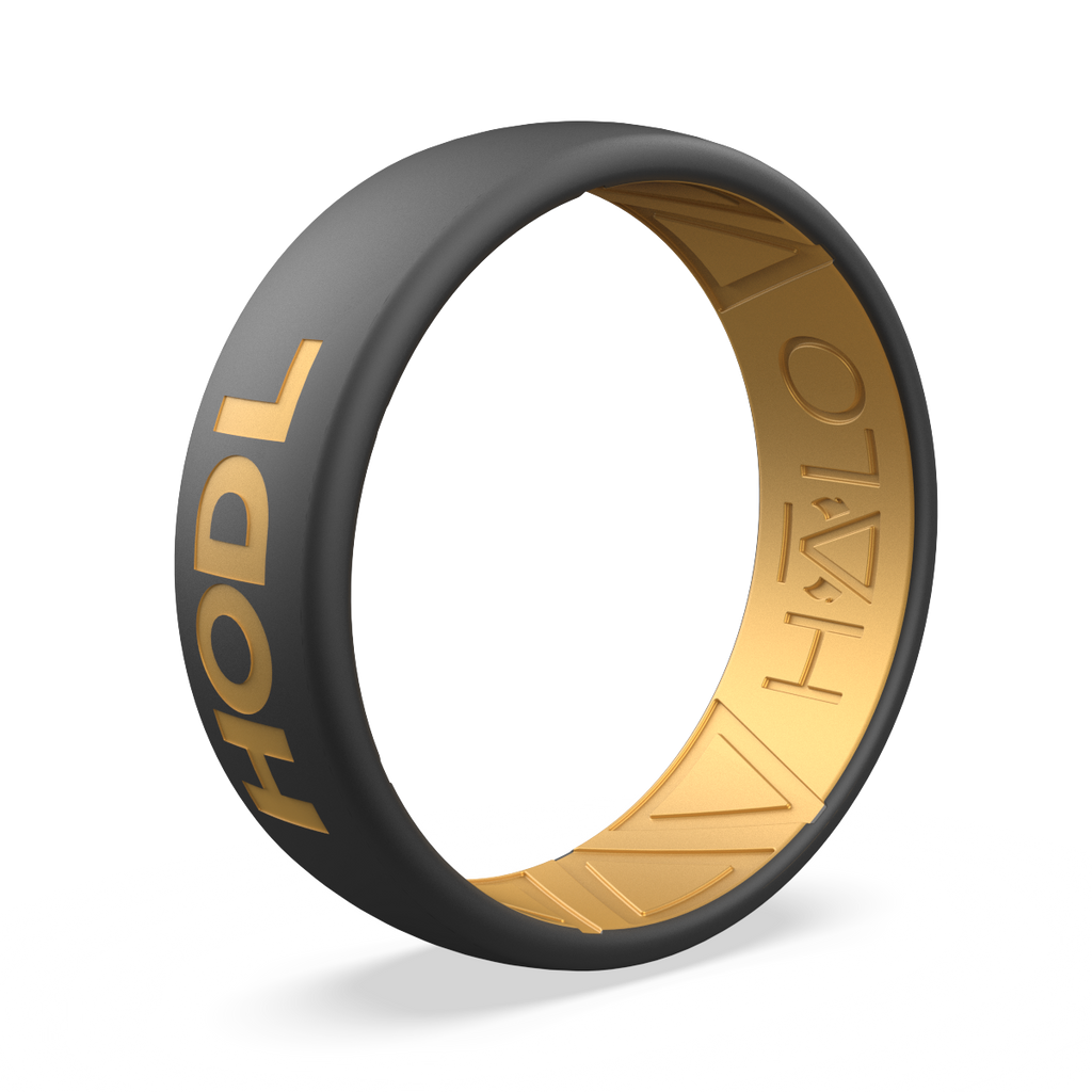 HODL Limited Edition Silicone Crypto Ring