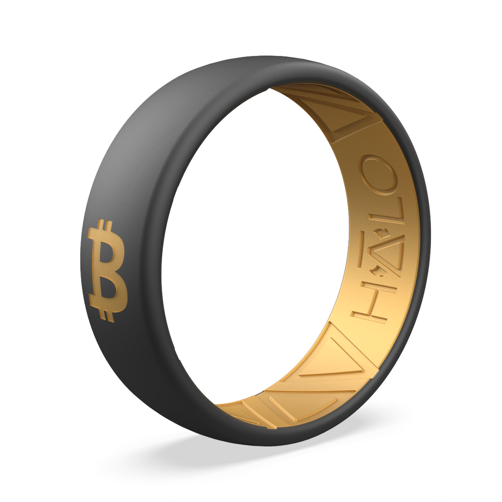Bitcoin Limited Edition Silicone Crypto Ring